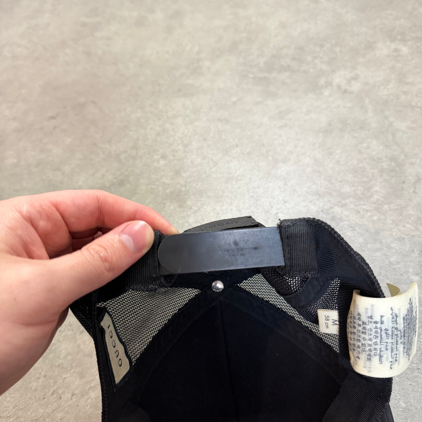 NYLON CAP - SIZE M (58cm)