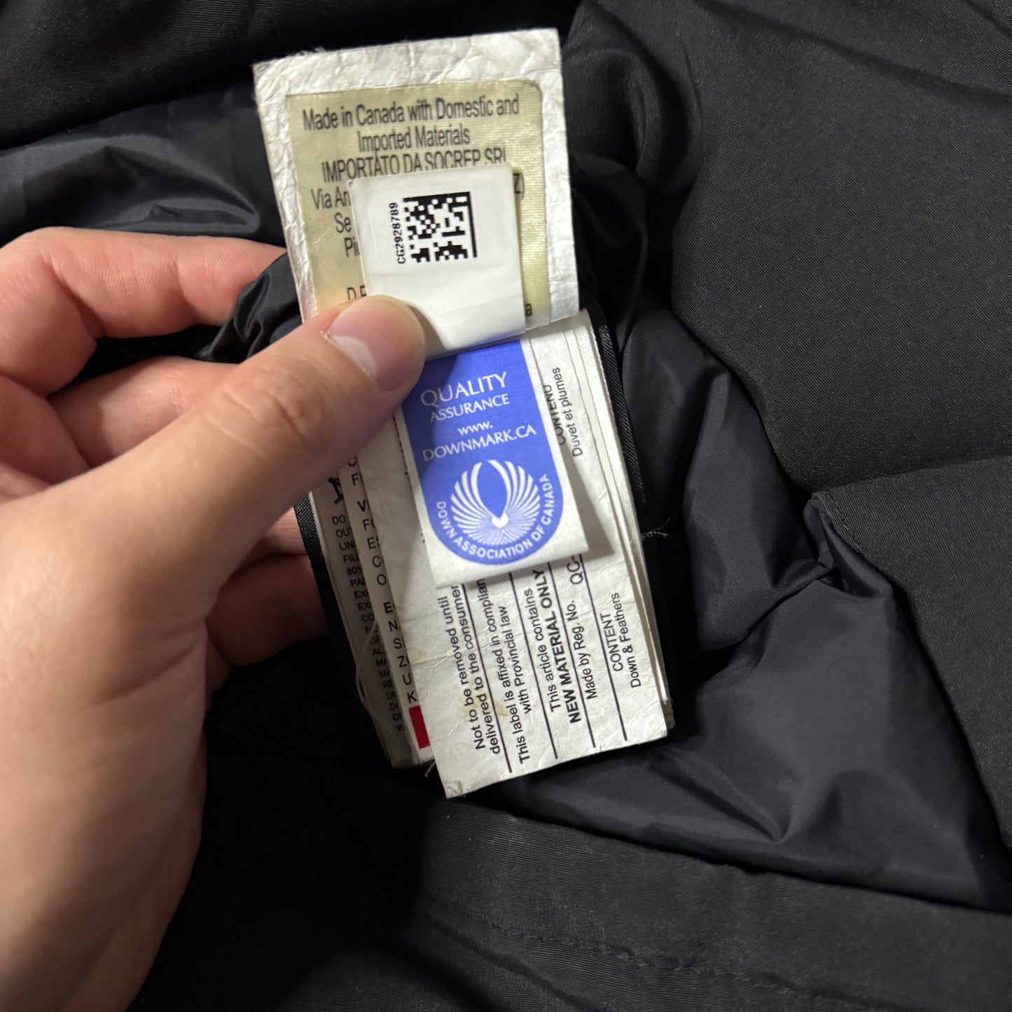 LANGFORD PARKA - SIZE S (Fits S/M)
