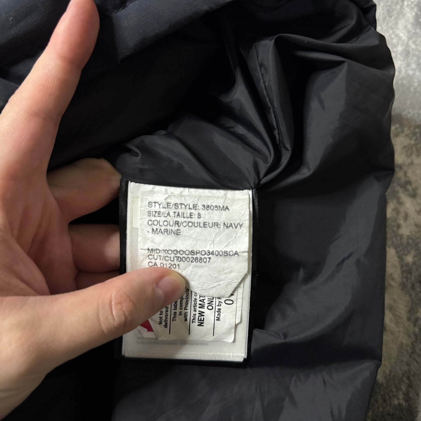 CARSON PARKA - SIZE FUSION S (Fits XS/S)