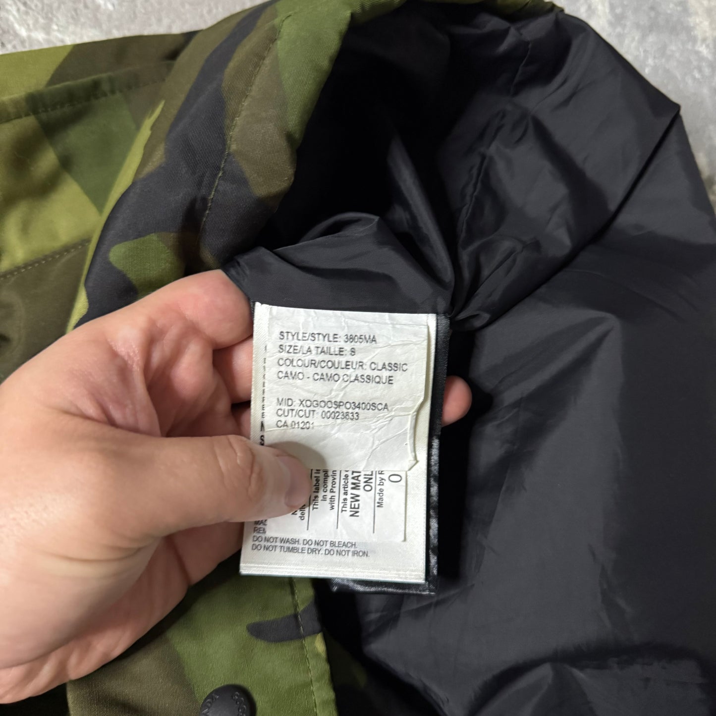 CARSON PARKA - SIZE FUSION S (Fit XS/S)