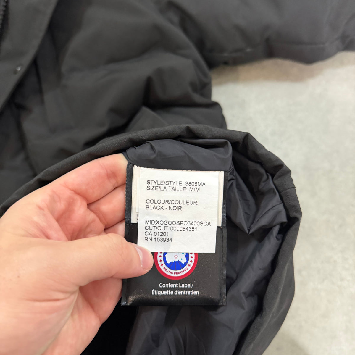 CARSON PARKA - SIZE FUSION M (Fits S/M)