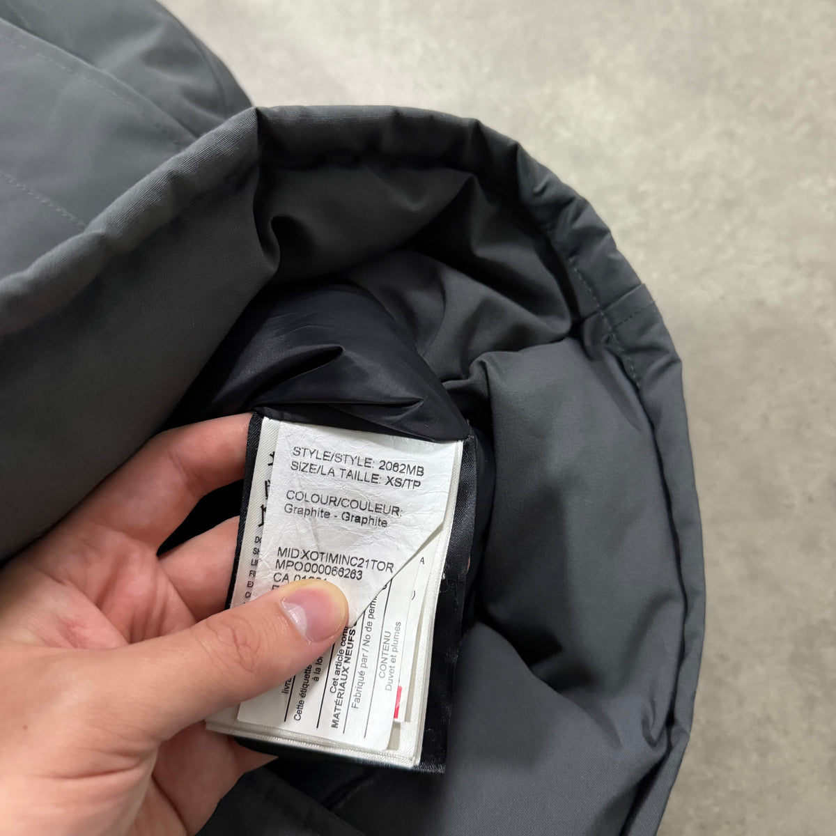 LANGFORD PARKA - SIZE XS