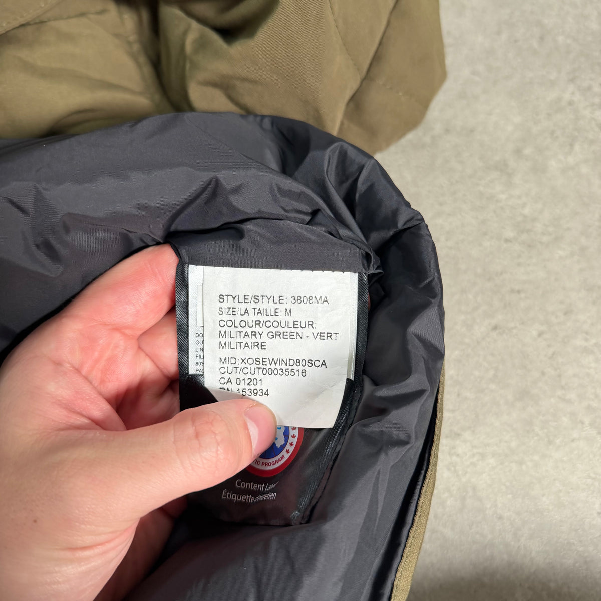 WYNDHAM PARKA - SIZE FUSION M (Fits S/M)