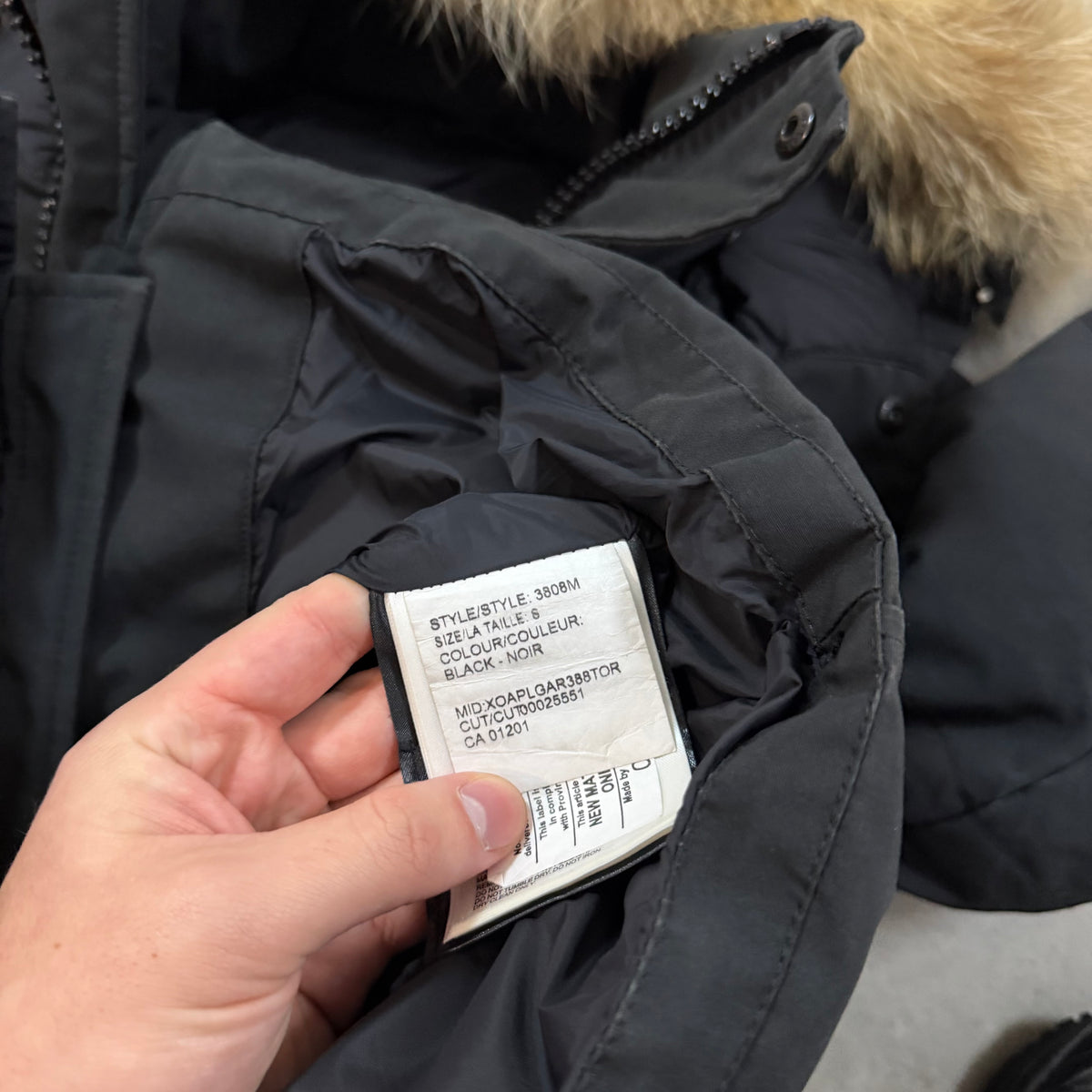WYNDHAM PARKA - SIZE S