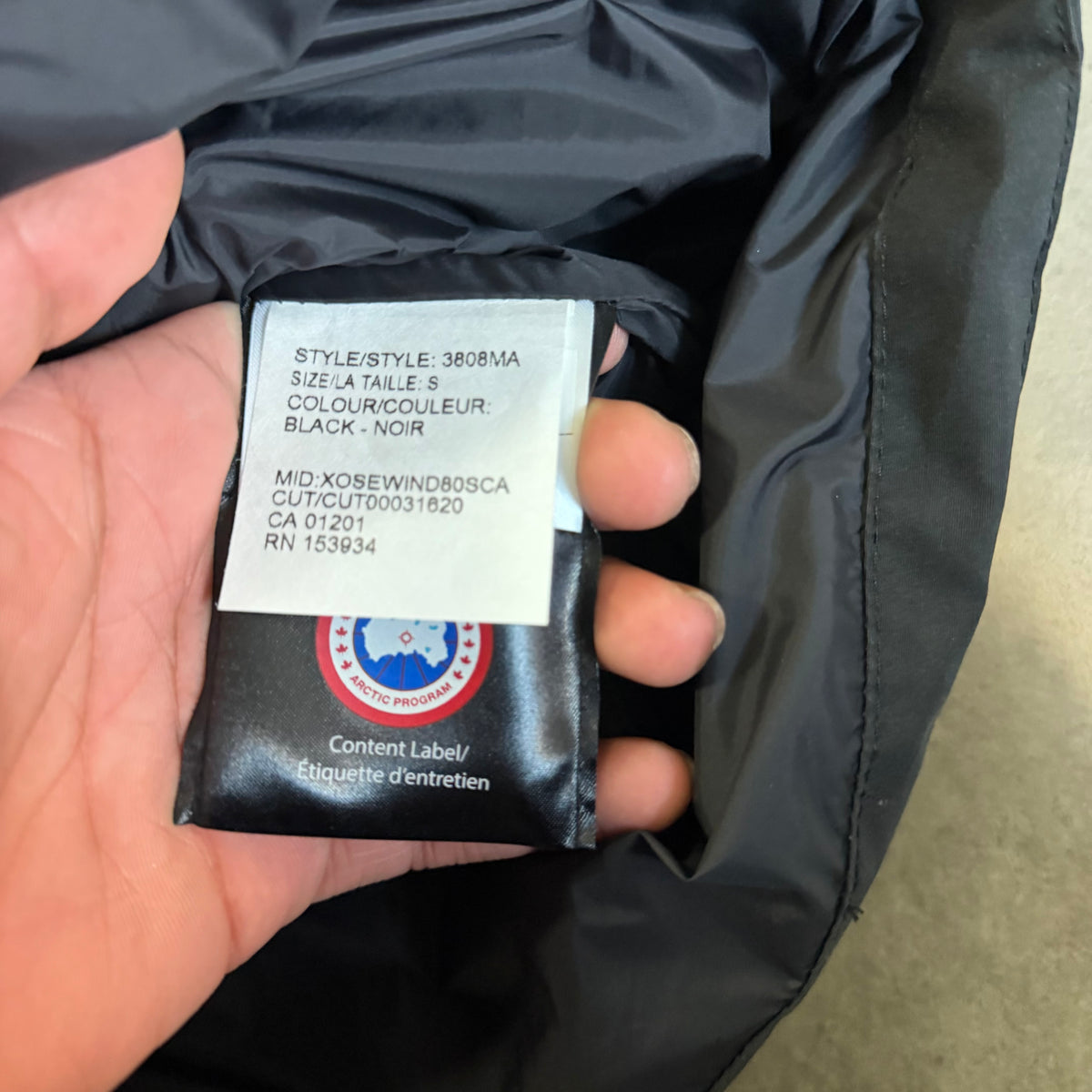 WYNDHAM PARKA - Size FUSION S (Fits XS/S)