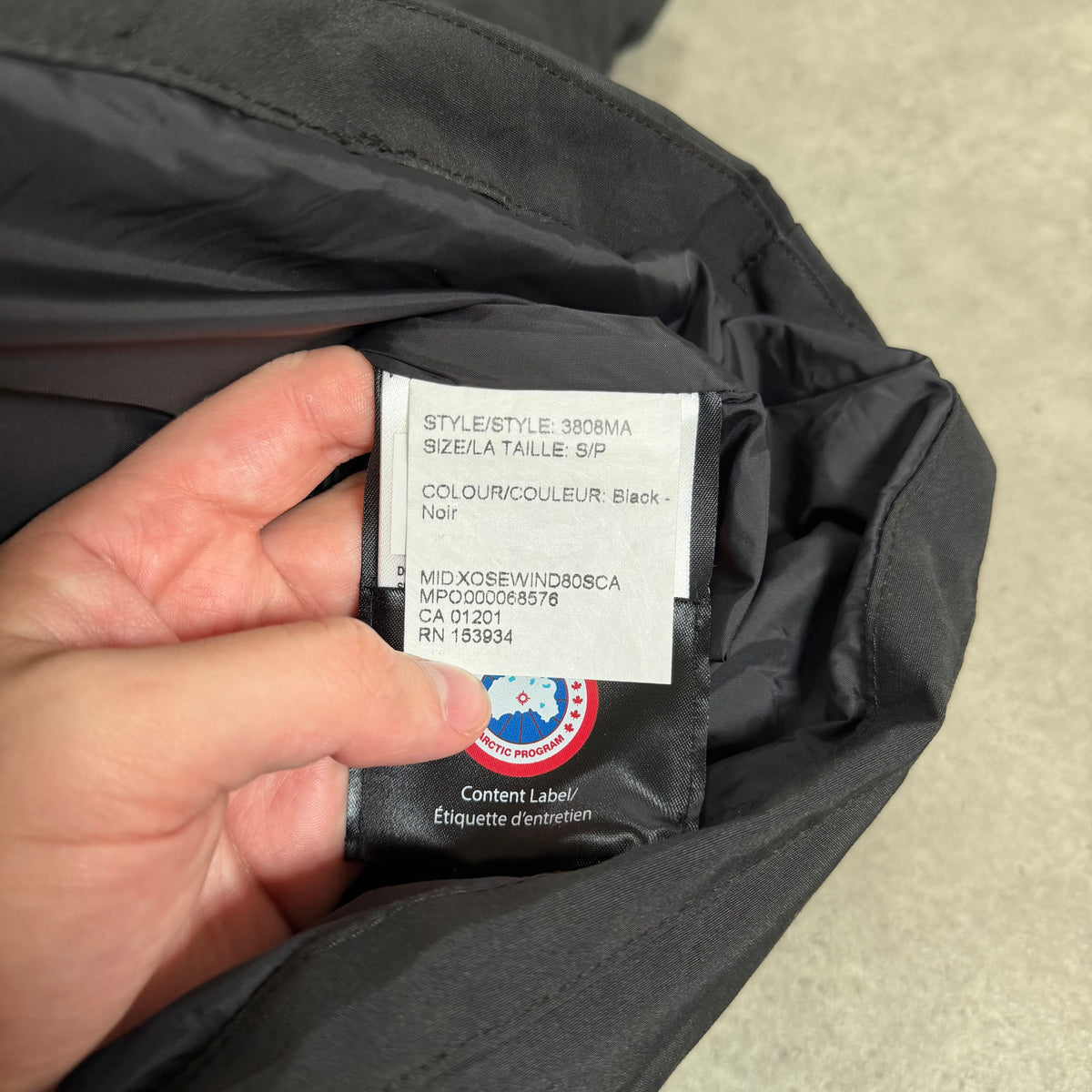 WYNDHAM PARKA - SIZE FUSION S (Fits XS/S)