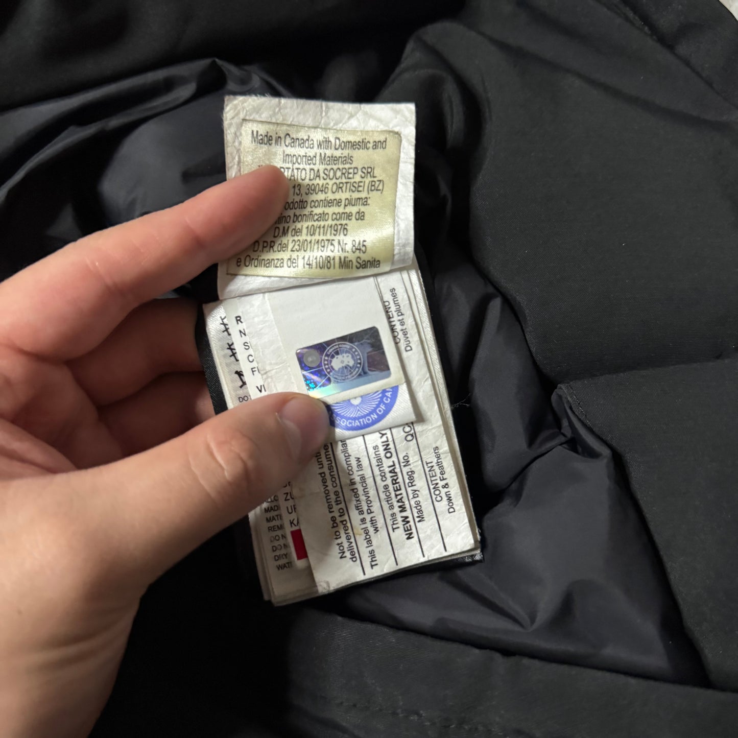 LANGFORD PARKA - SIZE S (Fits S/M)