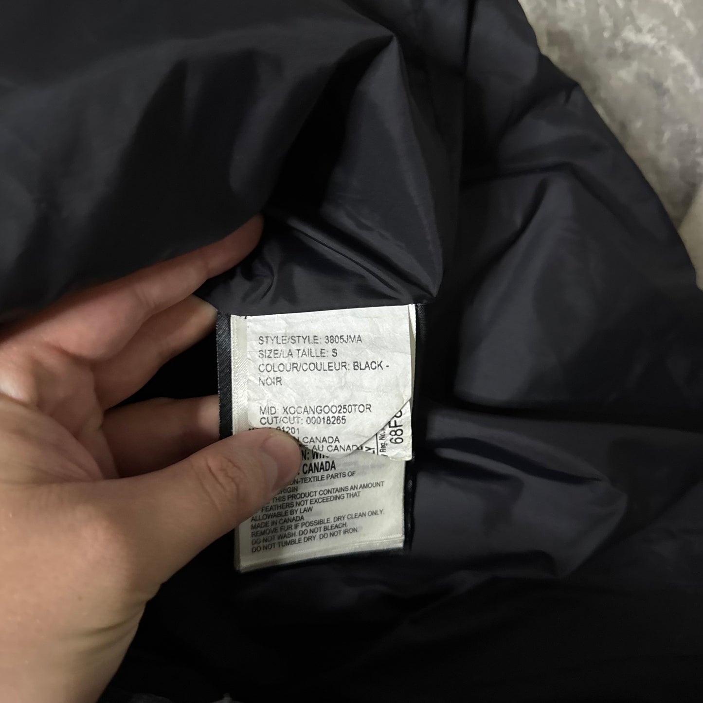 CARSON PARKA - SIZE FUSION S (Fits XS/S)