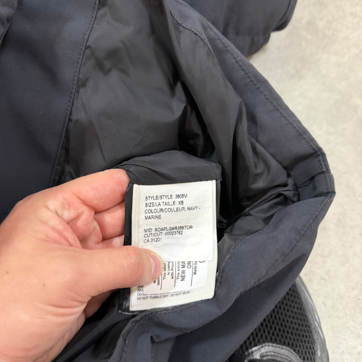 WYNDHAM PARKA - SIZE XS