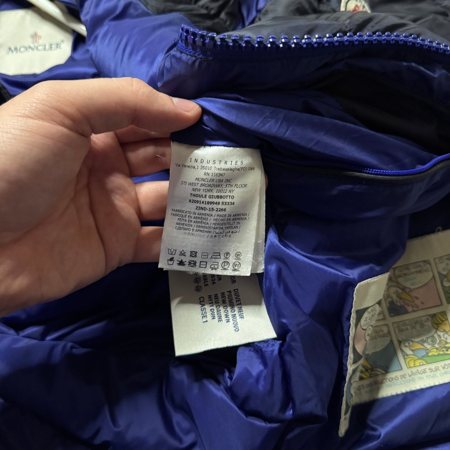 THOULE DOWN JACKET - SIZE 1 (Fits S)