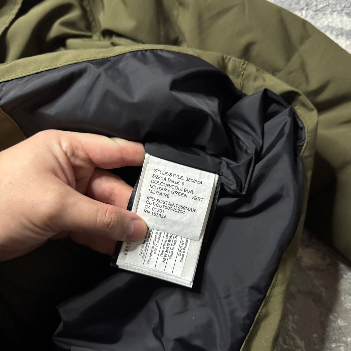 WYNDHAM PARKA - SIZE FUSION S (Fits XS/S)