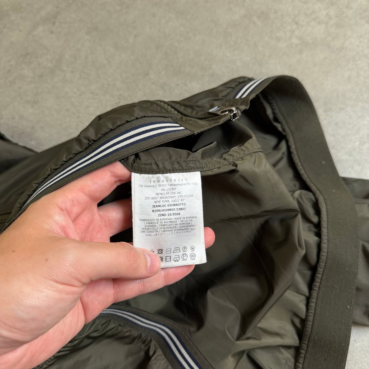 JEANLUC WINDBREAKER - SIZE 4 (Fits L)