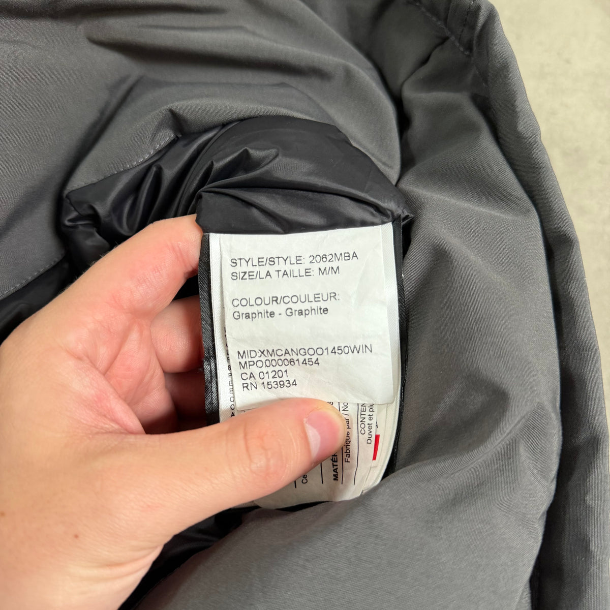 LANGFORD PARKA - SIZE FUSION M (Fits S/M)