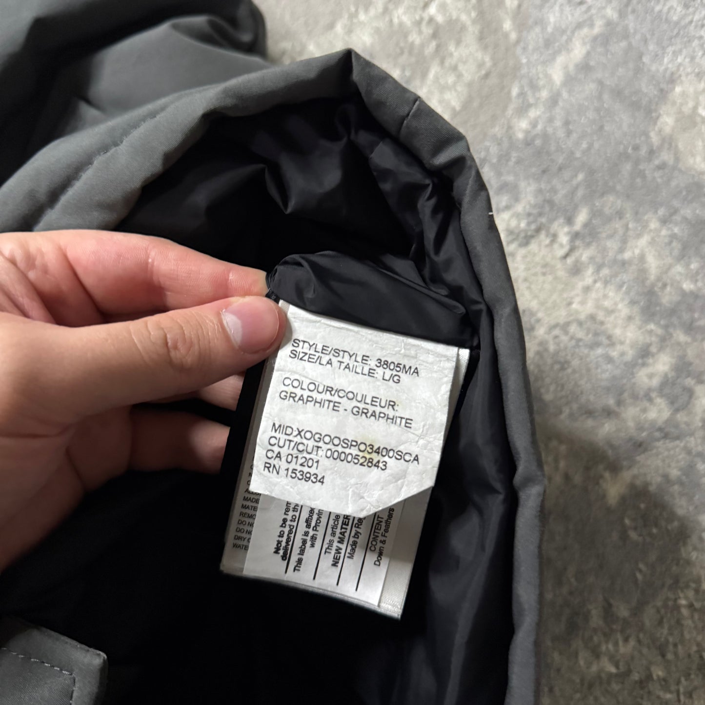 CARSON PARKA - SIZE FUSION L (Fits M/L)