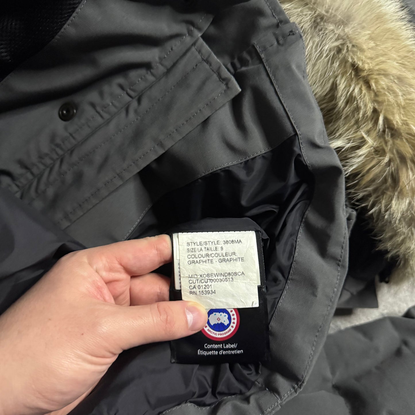 WYNDHAM PARKA - SIZE FUSION S (Fits XS/S)