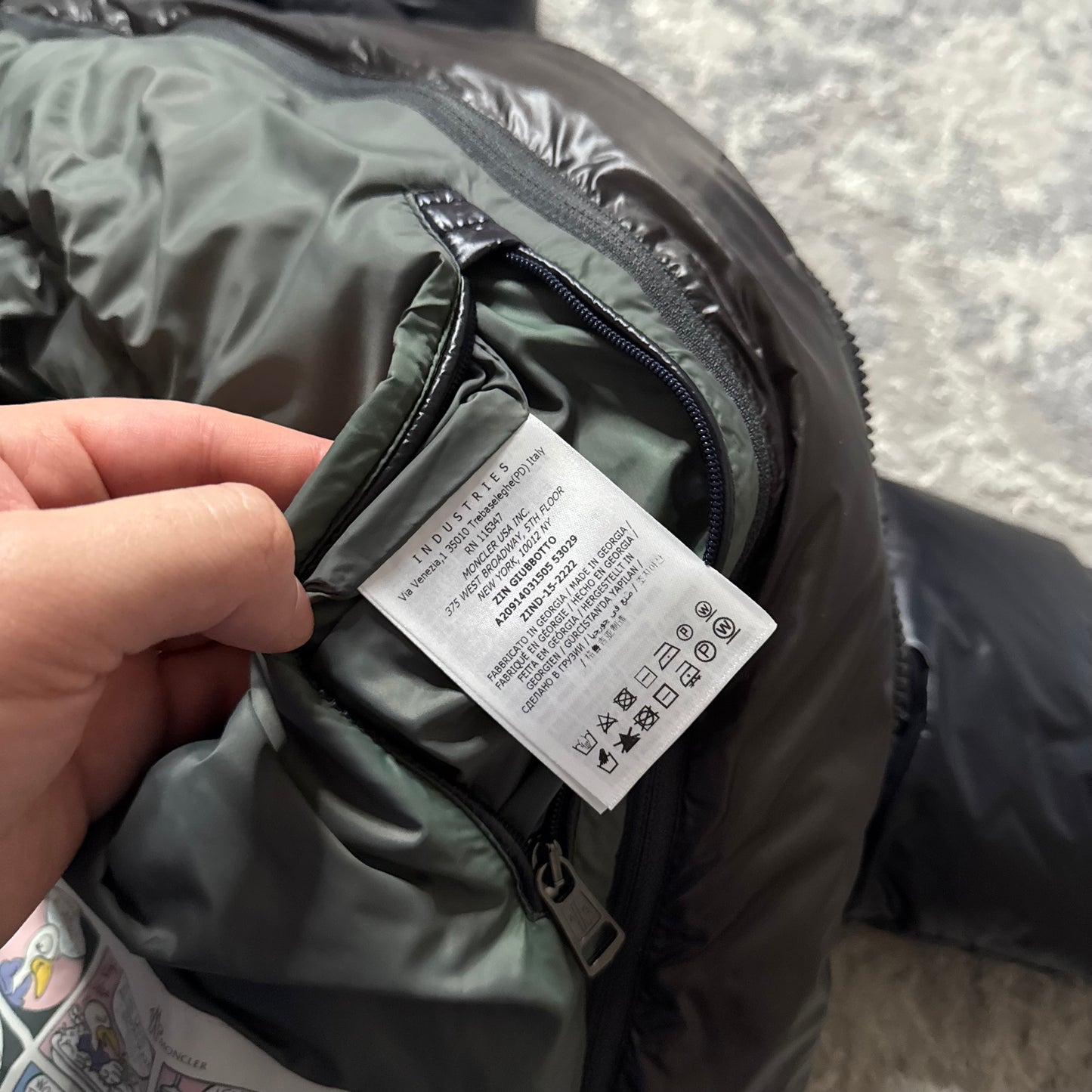 ZIN DOWN JACKET - SIZE 1 (Fits S)