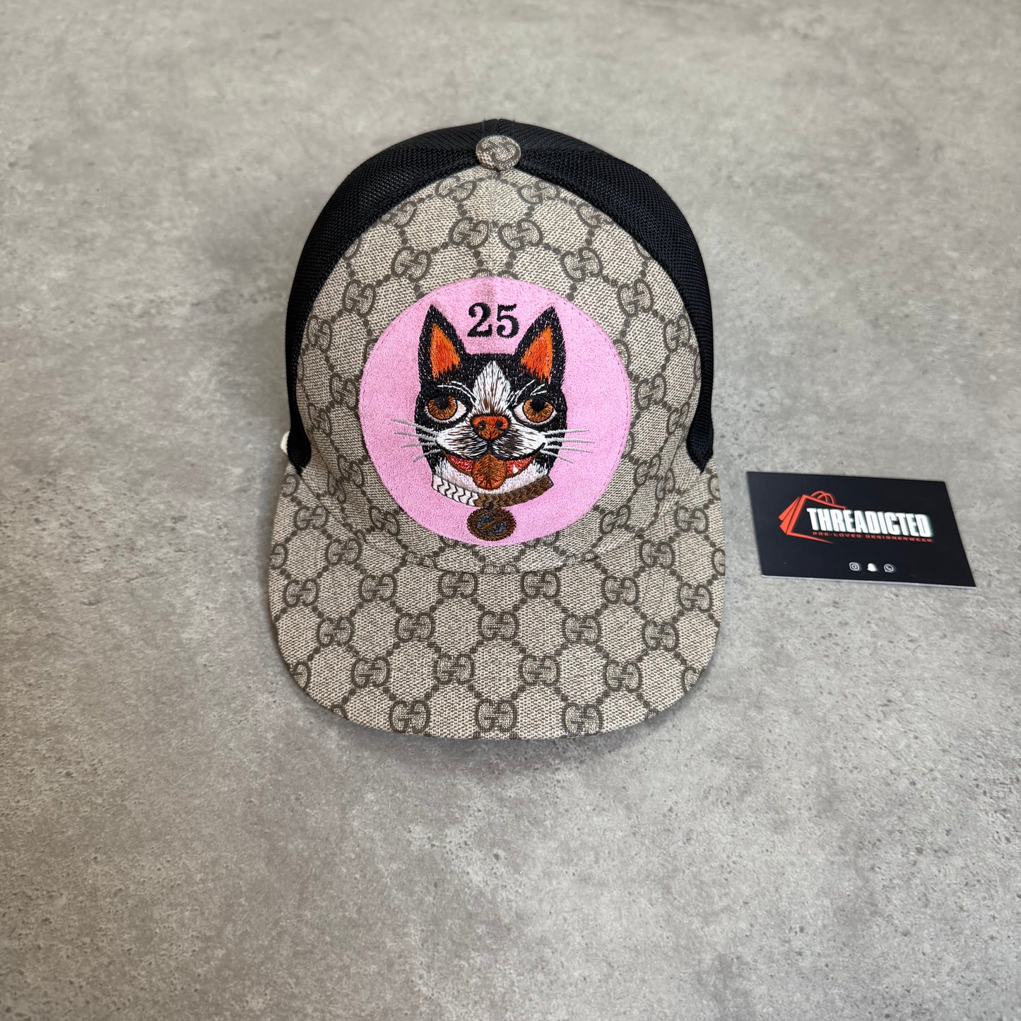 PINK DOG HAT - SIZE S (57cm)