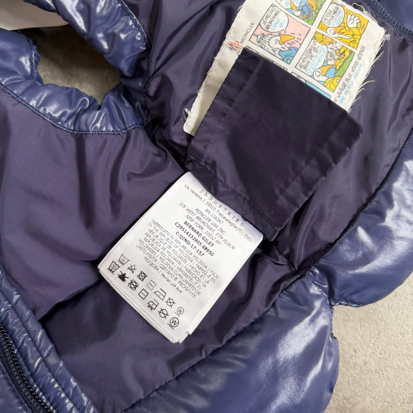 BABY GILET - SIZE 6-9 MONTHS