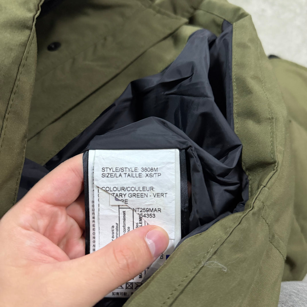 WYNDHAM PARKA - SIZE XS