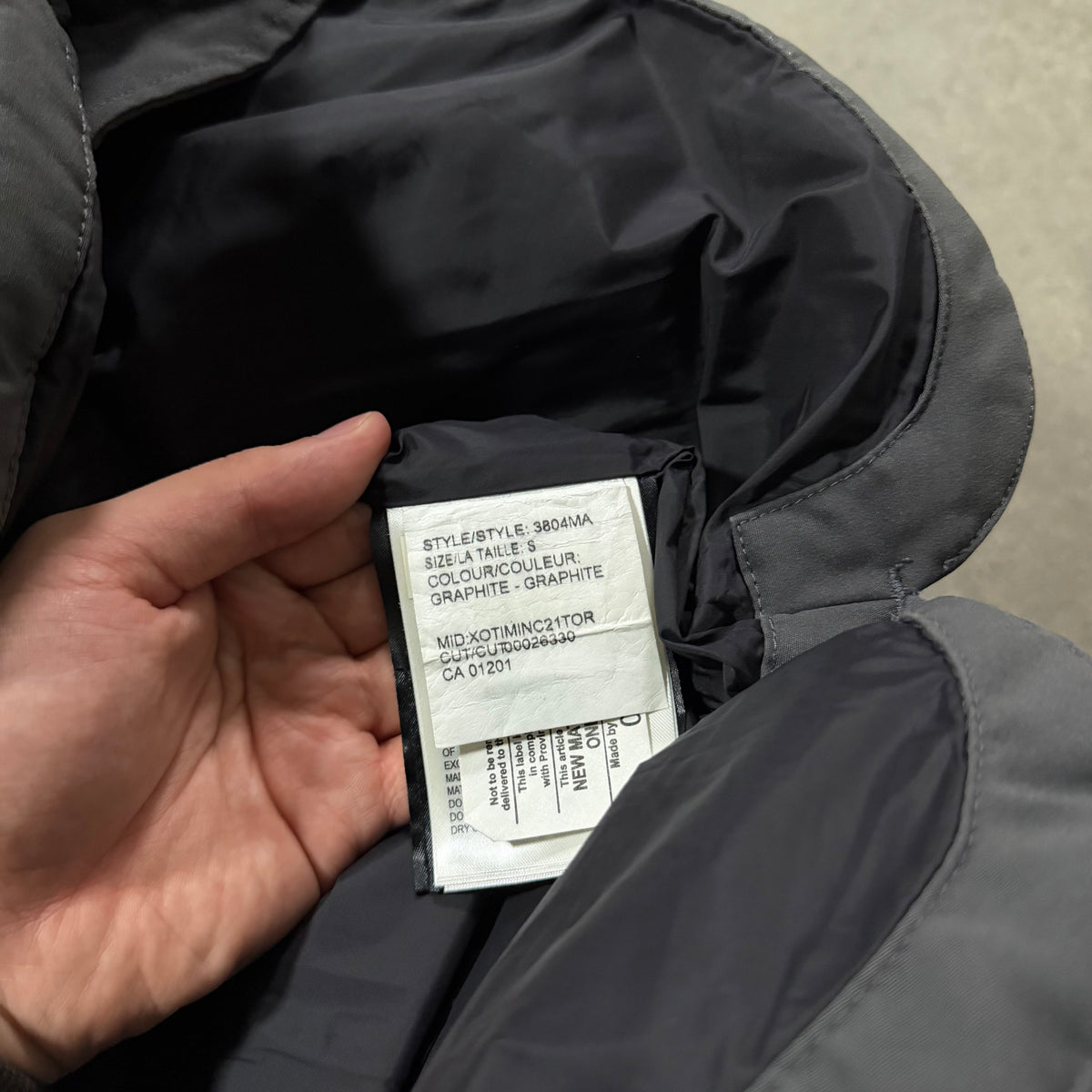 MACMILLAN PARKA - SIZE FUSION S (Fits XS/S)