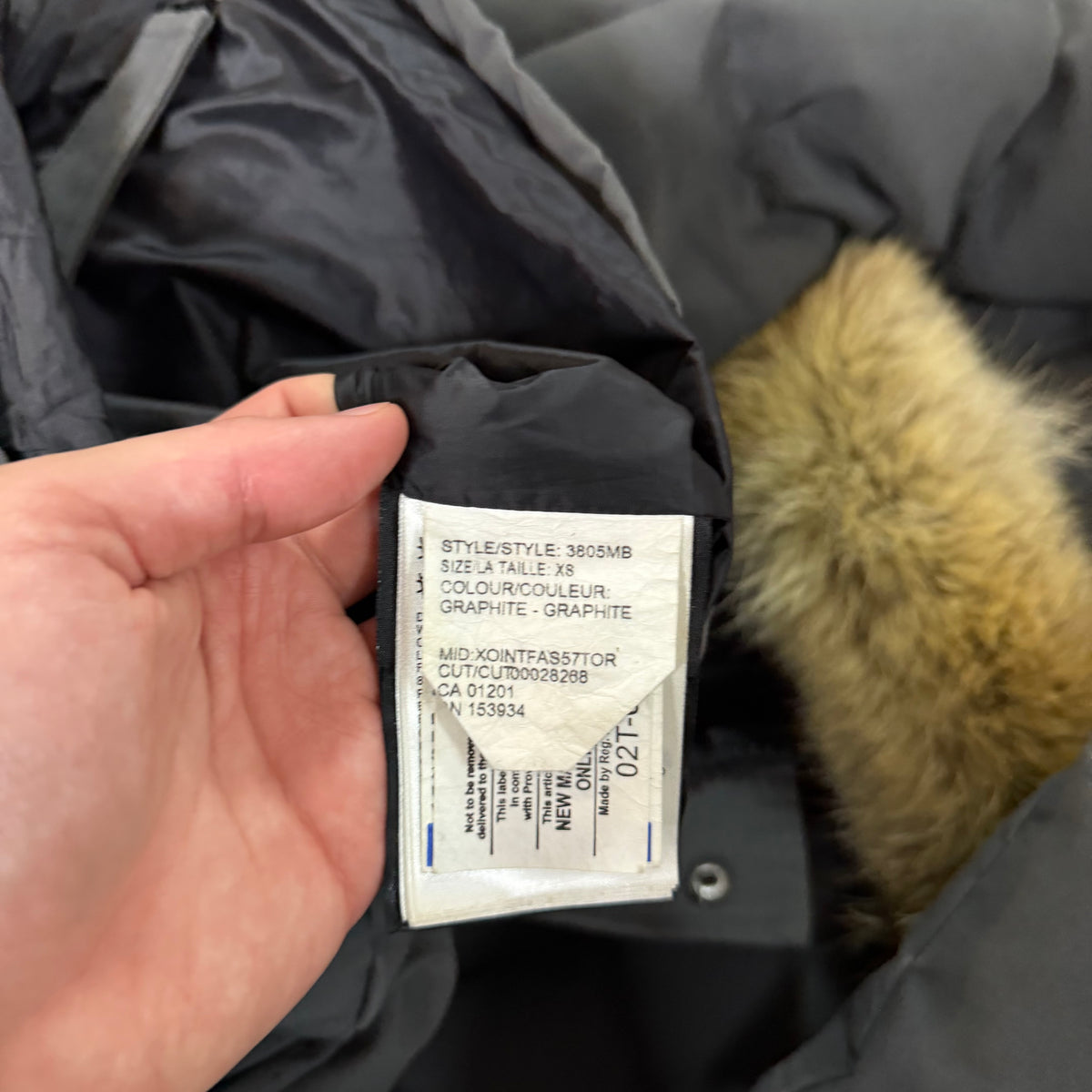 CARSON PARKA - SIZE XS
