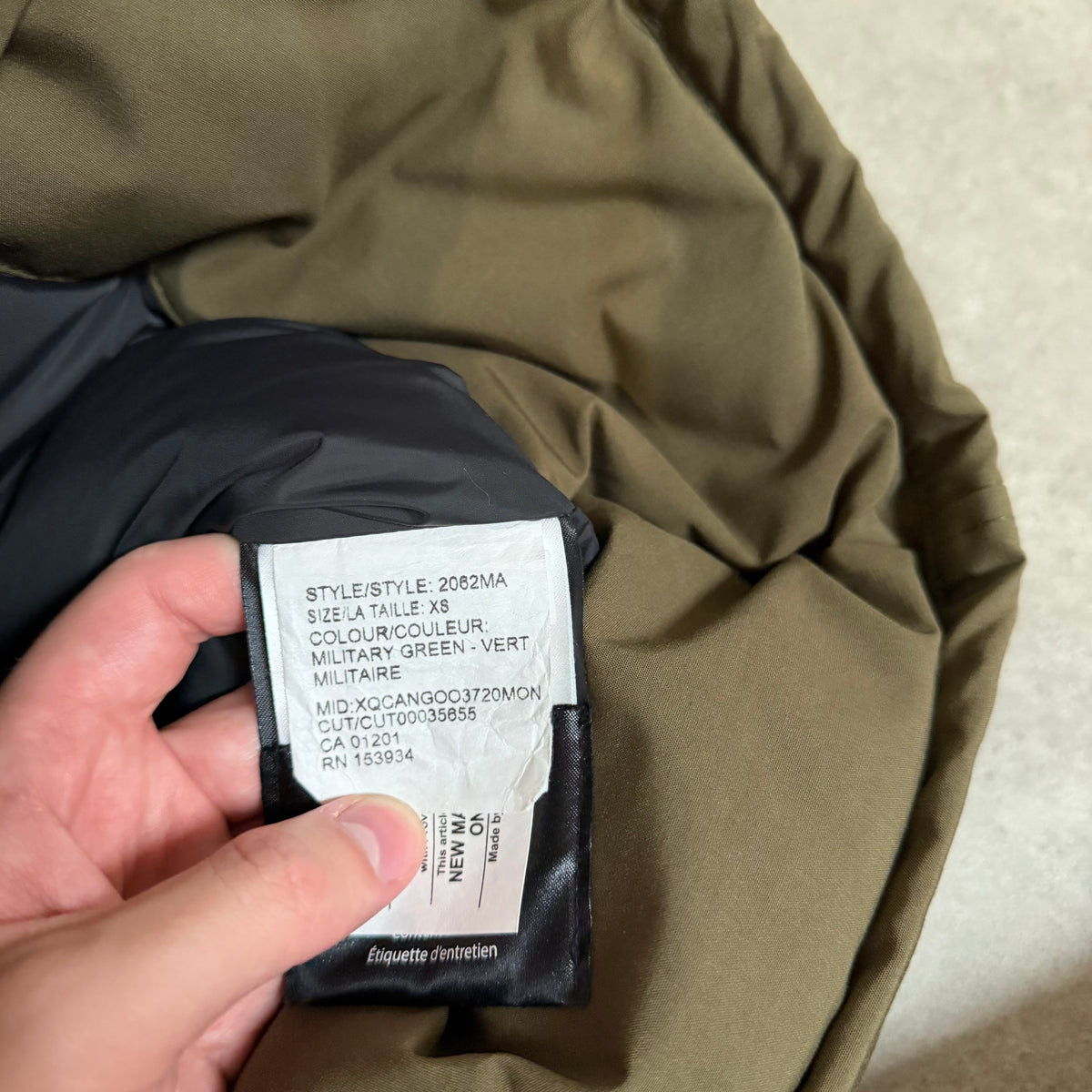 LANGFORD PARKA - SIZE FUSION XS (Fits XXS/XS)