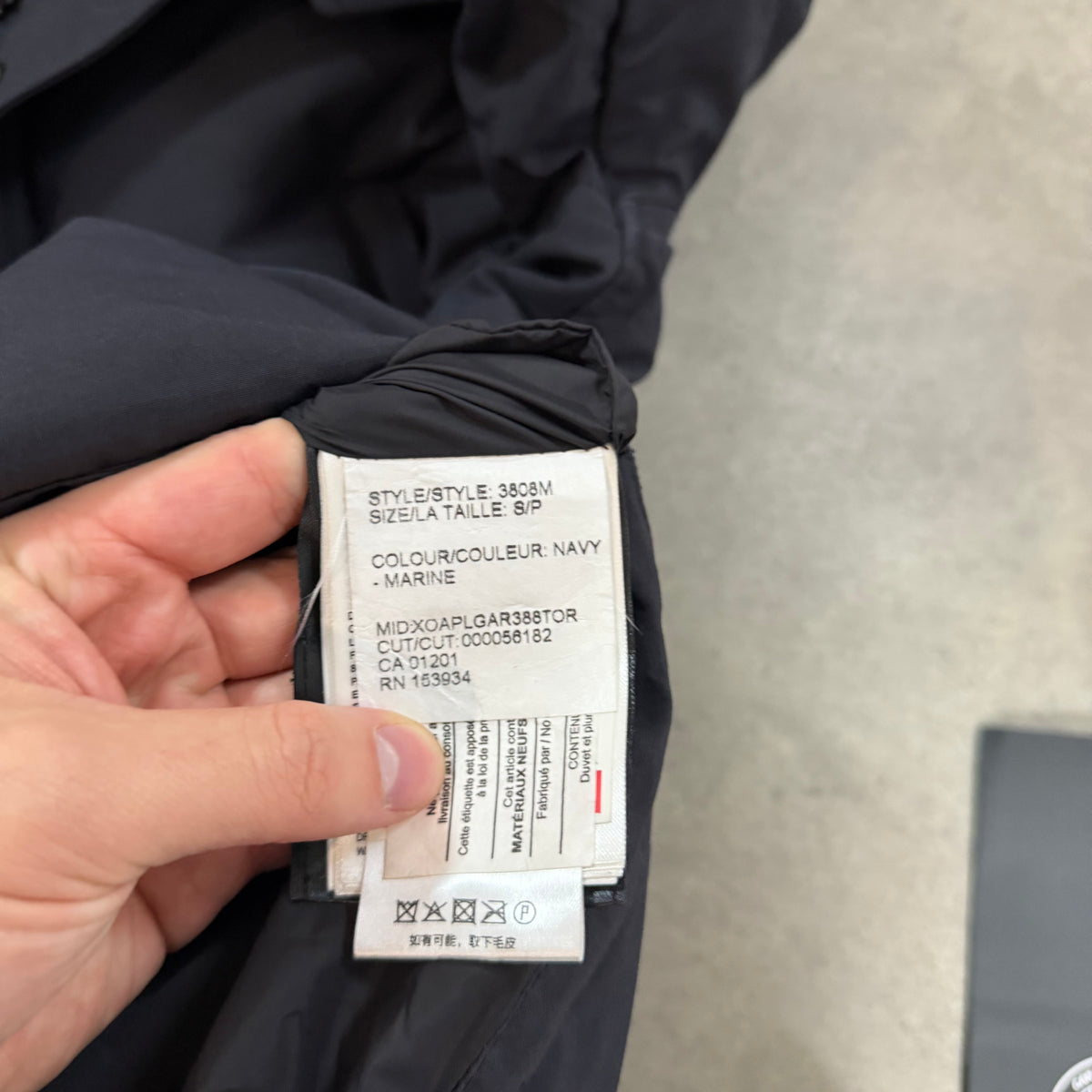 WYNDHAM PARKA - SIZE S