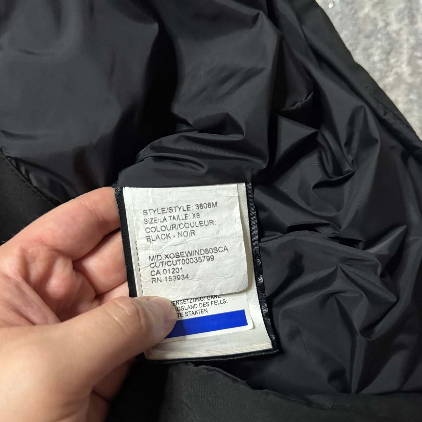 WYNDHAM PARKA - SIZE XS