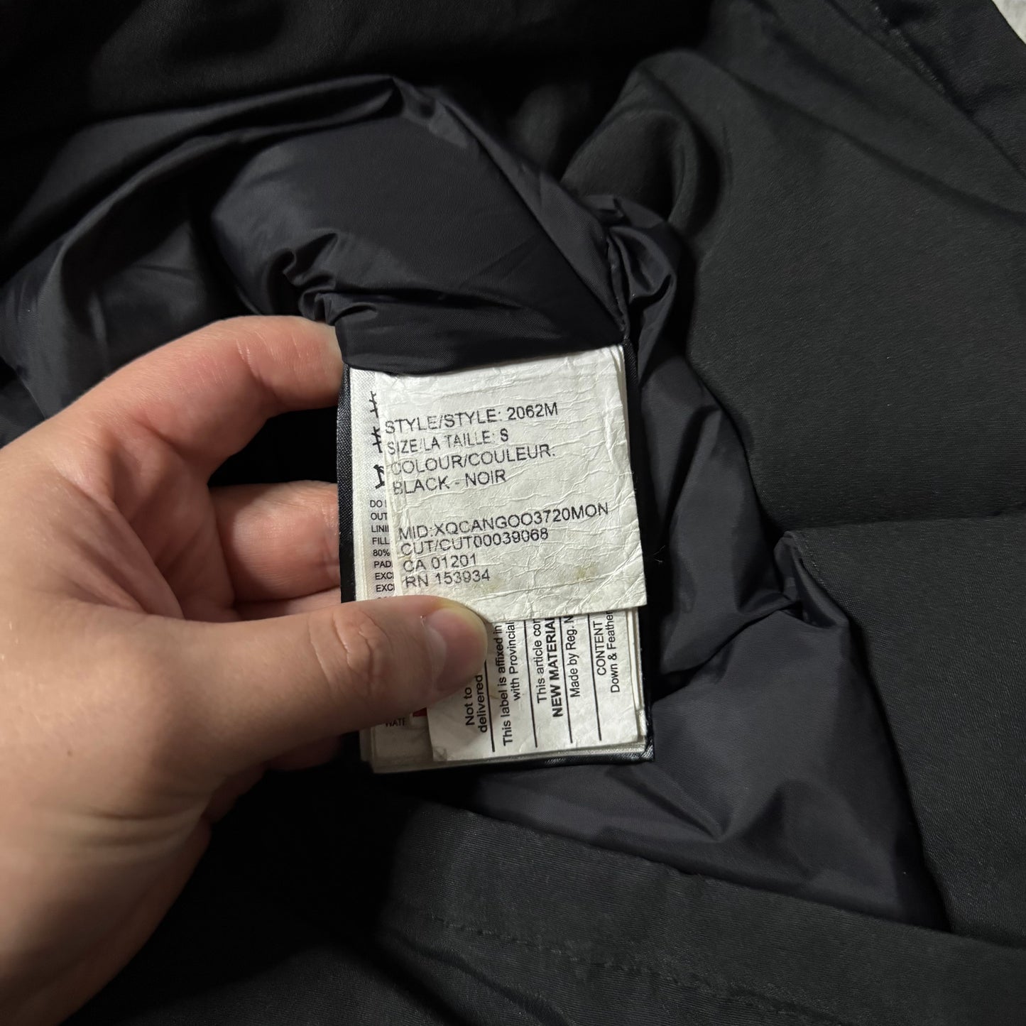 LANGFORD PARKA - SIZE S (Fits S/M)