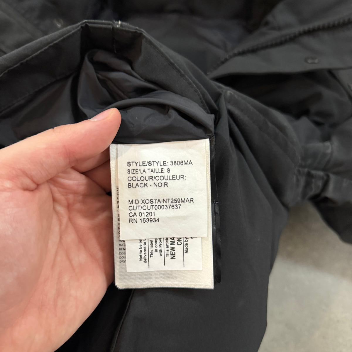 WYNDHAM PARKA - SIZE FUSION S (Fits XS/S)