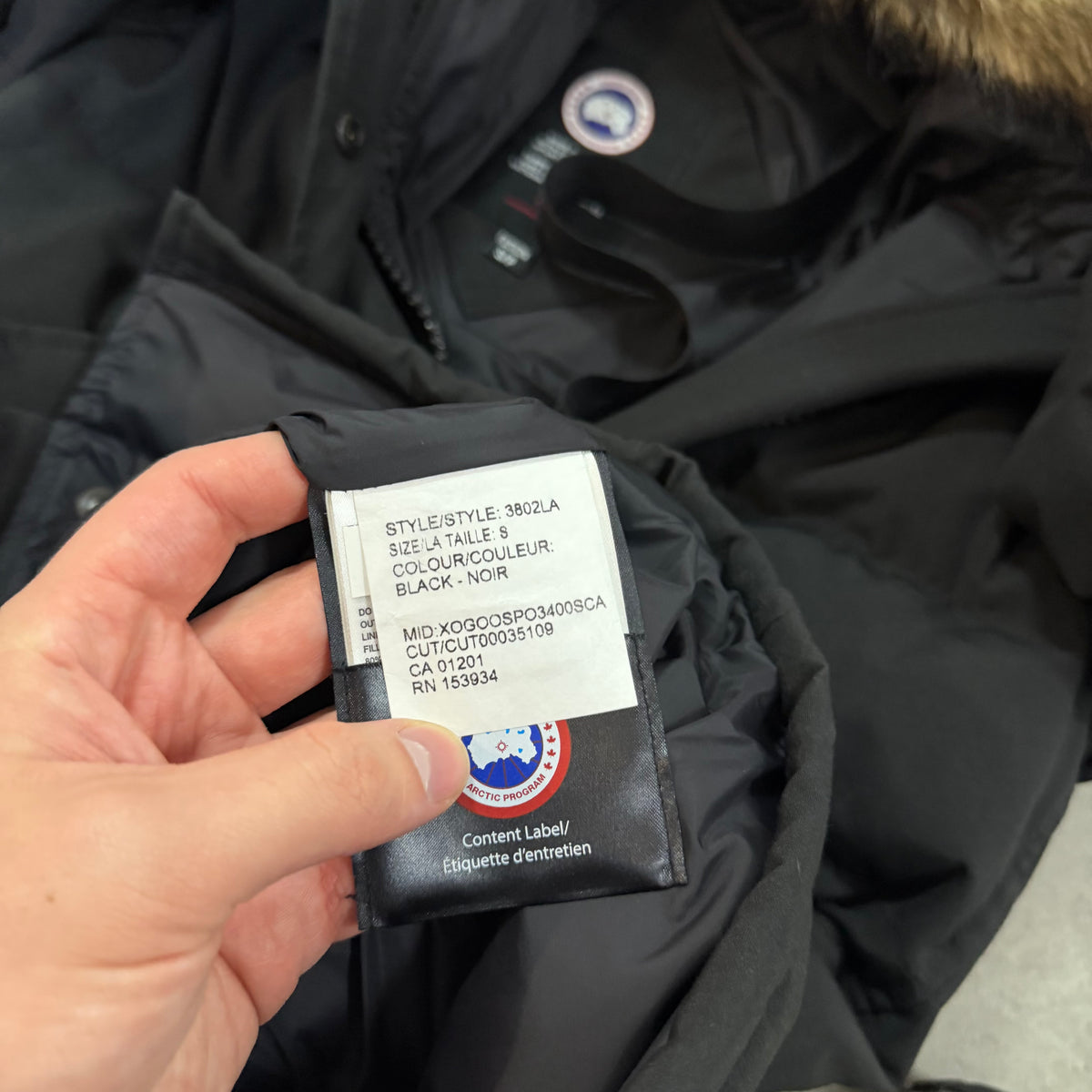 SHELBURNE PARKA - SIZE FUSION S (Fits XS/S)
