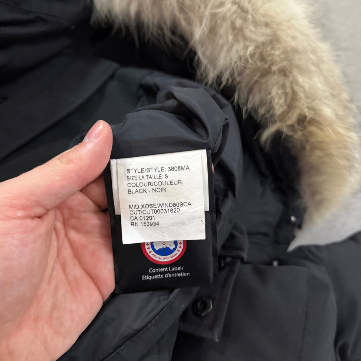 WYNDHAM PARKA - SIZE FUSION S (Fits XS/S)